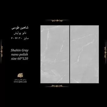 پرسلان ۶۰*۱۲۰ شاهین طوسی نانوپولیش